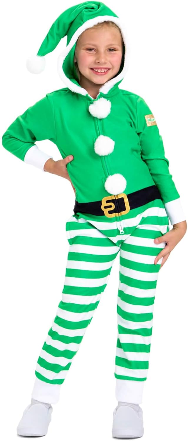 Tipsy Elves Christmas Jumpsuits for Kids - Cozy Holiday Rompers