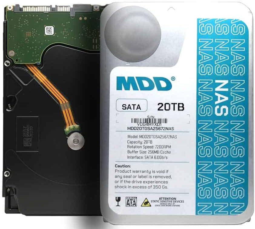 MDD MAXDIGITALDATA 20TB 7200RPM SATA NAS Hard Drive Review