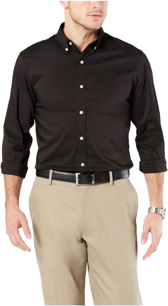 Dockers Men's Classic Fit Long Sleeve Comfort Flex Shirt Review