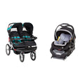 Baby Trend Navigator Double Jogger Stroller Tropic Bundle - Smooth