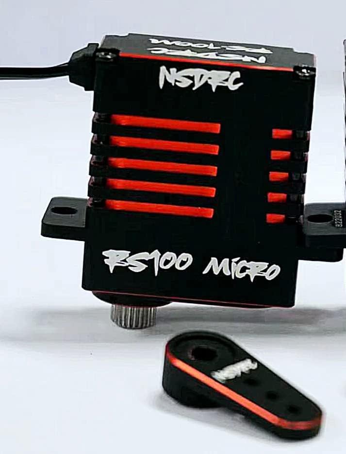 NSDRC RS100 High Torque CNC Aluminum Waterproof RC Micro Servo