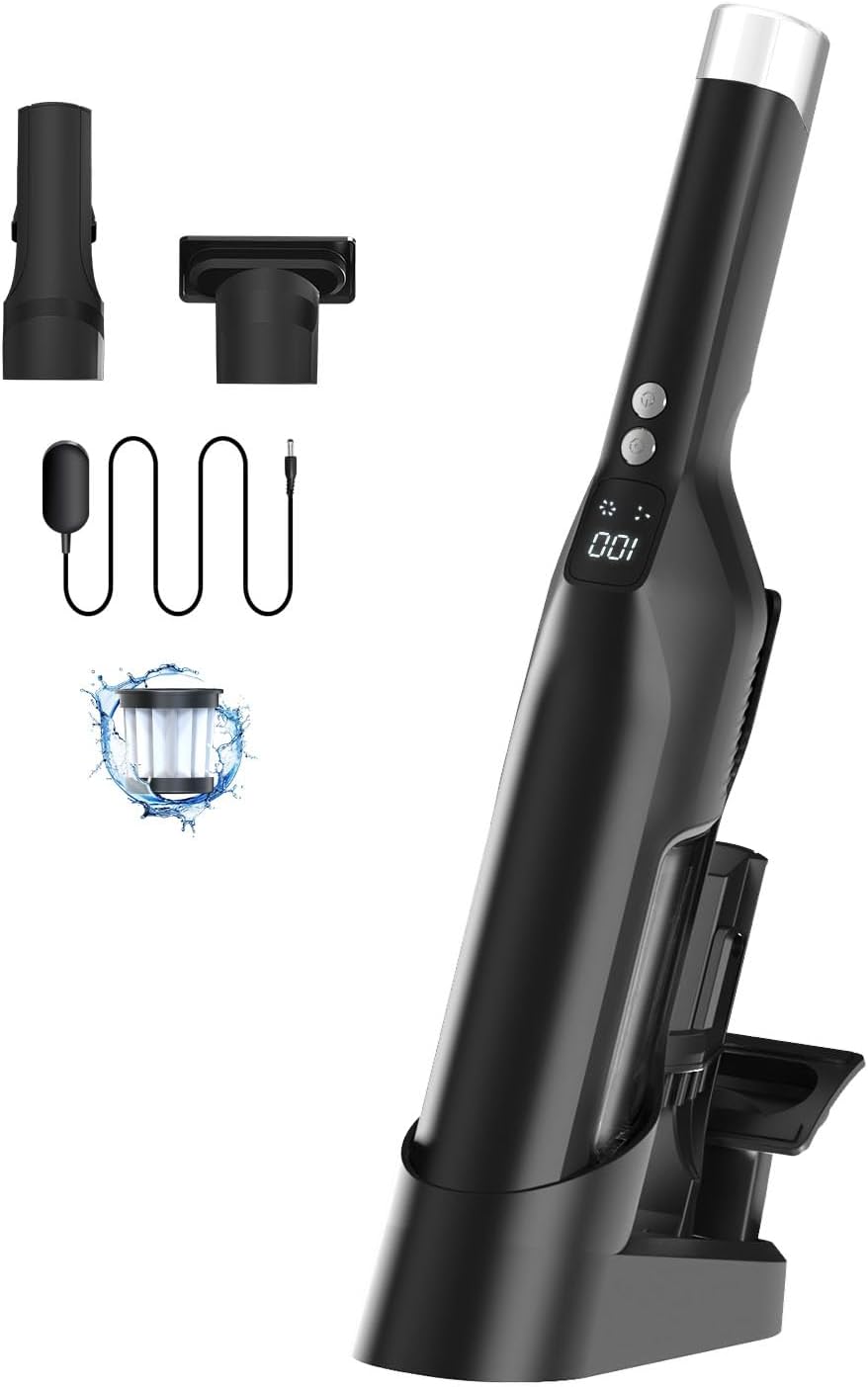 Sweepcent Cordless Handheld Vacuum: 20KPa Suction Power!
