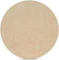 Wood Circles 8 in 1/2 in Thick Cutouts - Pack of 10 Birch Rounds