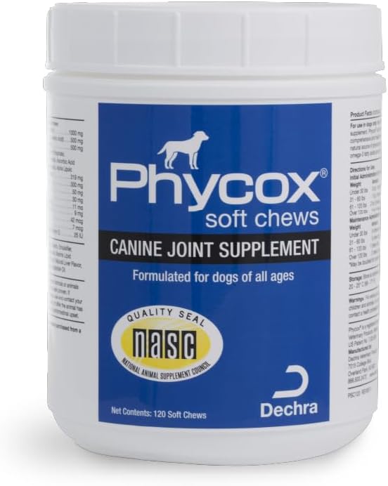 Phycox Dog Joint Supplement Soft Chews for Healthy Joints