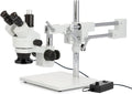 AmScope SM-4T Trincocular Simul-Focal Stereo Microscope - Versatile