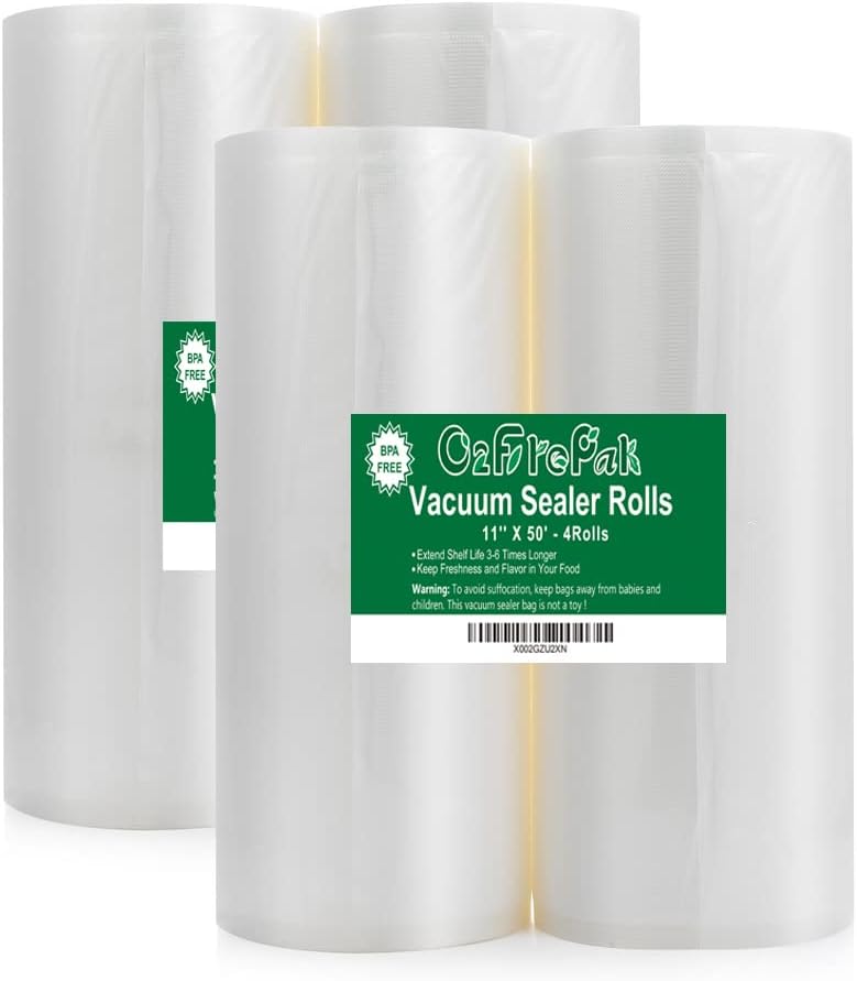200ft Heavy Duty Vacuum Sealer Bags - BPA Free
