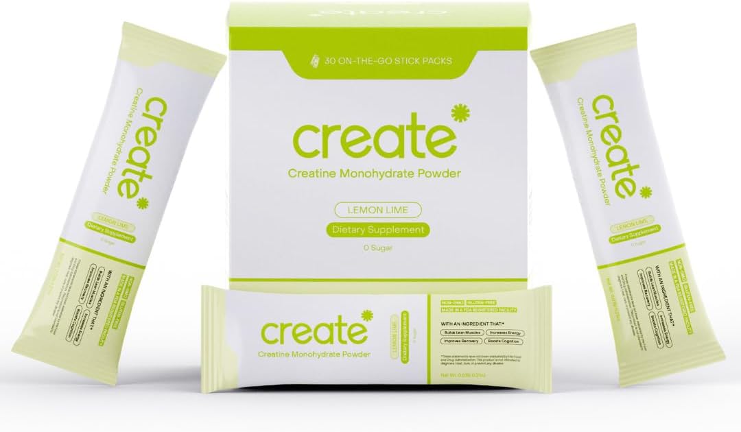 Create Single Serve Creatine Monohydrate Powder for Energy Boost