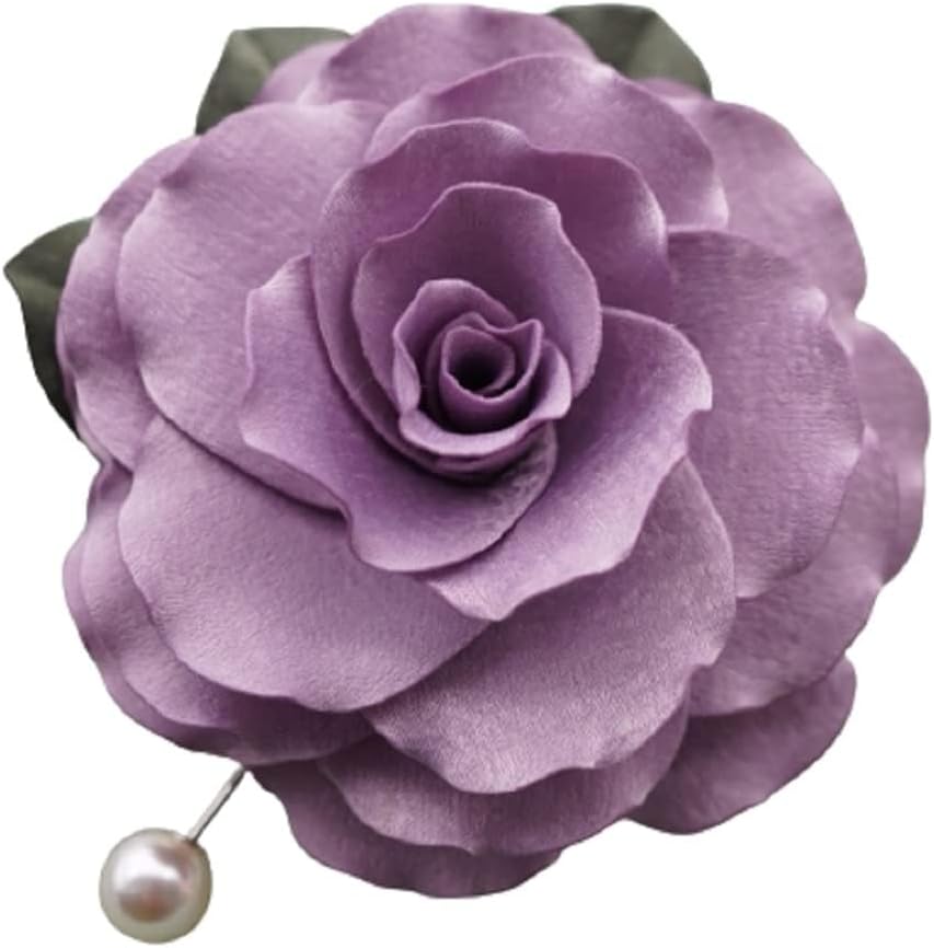 Jasmine Floral Brooch Pin - Handmade Gift for Her and Mom