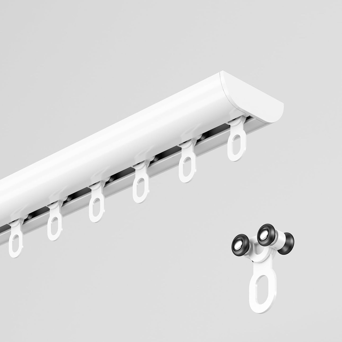 Ceiling Mount Curtain Track for RV - Easy Installation(10.5ft)