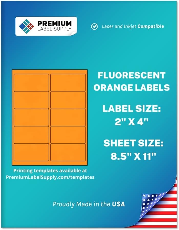 Bright Neon Color Fluorescent Stickers for All Your Needs