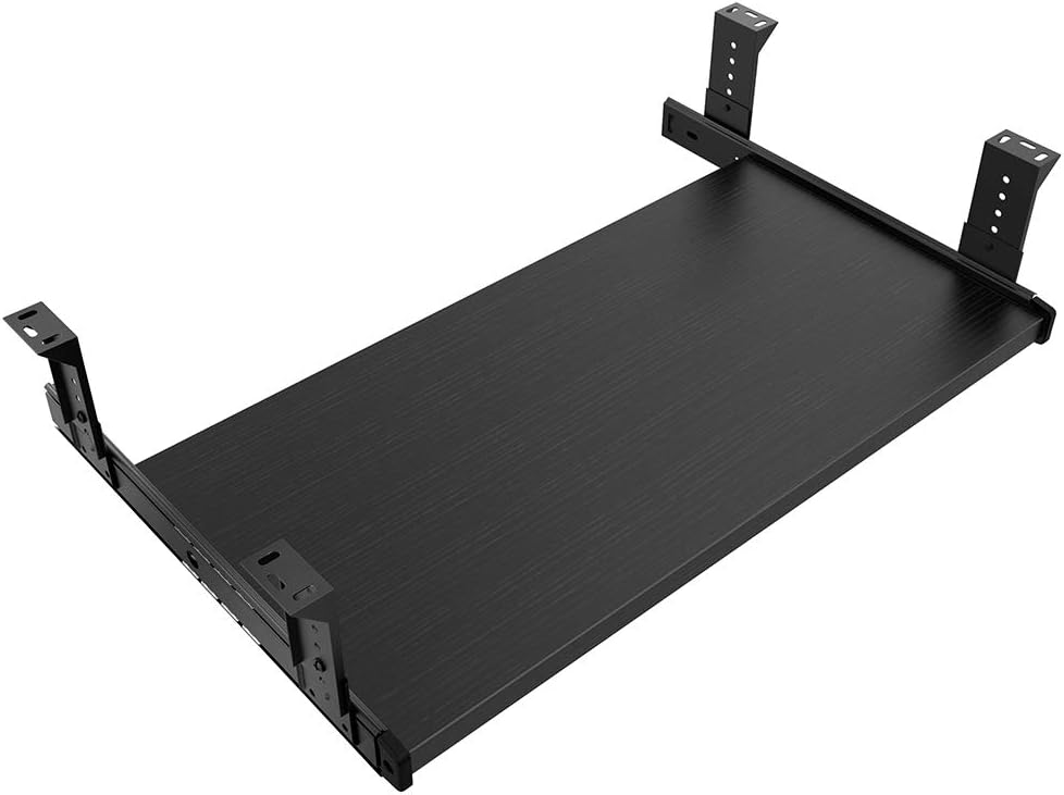 FRMSAET Keyboard Drawer Tray for Under Desk Adjustable Height