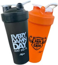 28oz Leakproof Protein Shaker - BPA-Free, Motivational Combo