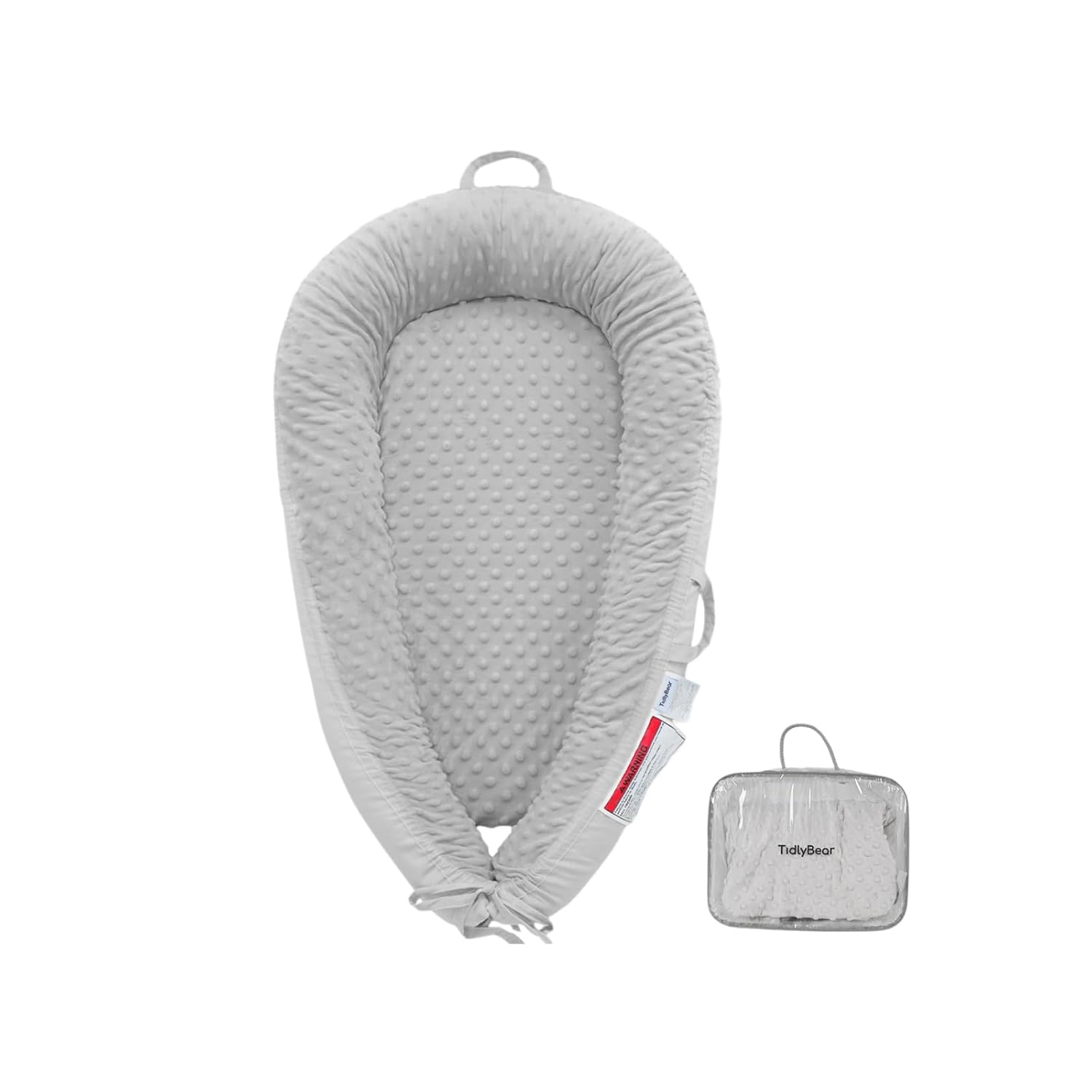 Baby Lounger for Infants 0-24 Months - Soft & Breathable Nest