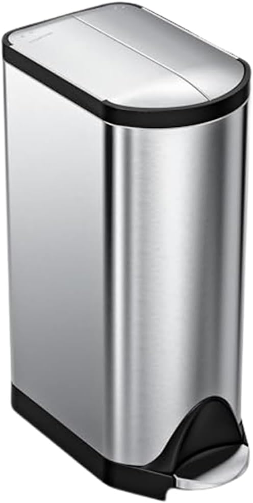 simplehuman 30 Liter Butterfly Lid Kitchen Step Trash Can Review
