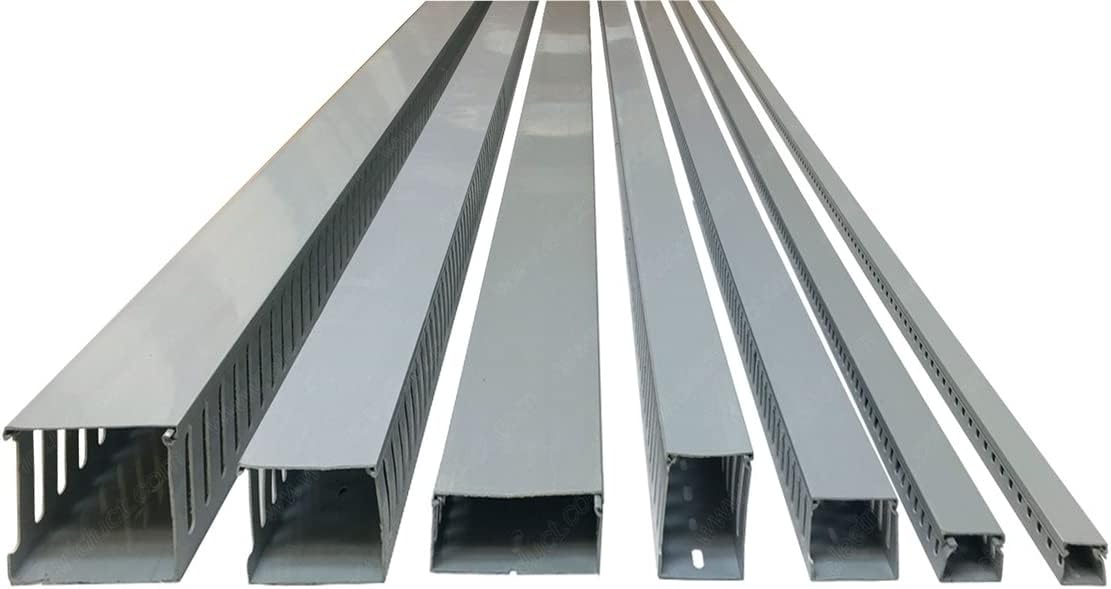 Electriduct 2in W x 2in H Open Slot Wire Duct Cable Raceway