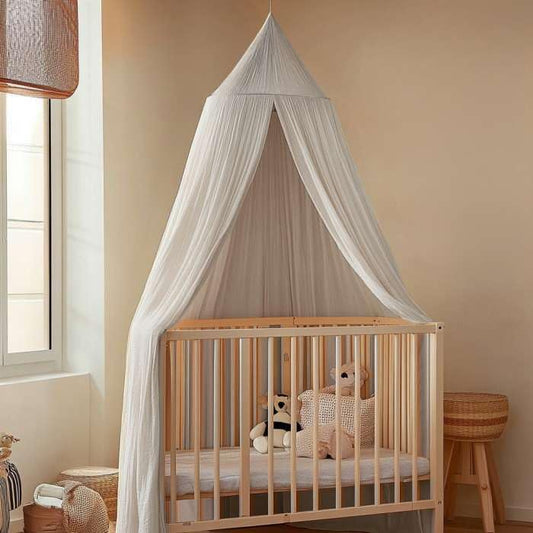 Pom Pom Kids Bed Canopy | Mosquito Net & Playroom Decor