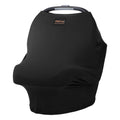 Milk Snob Original 5-in-1 Luxe Nursing Cover in Black - Privacy
