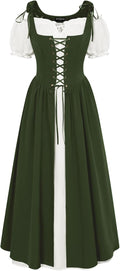 Scarlet Darkness Renaissance Costume Peasant Dress - Period Fit