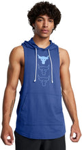 Under Armour Project Rock Payoff Sleeveless Hoodie for Men - Soft
