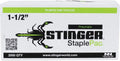 Cap Staples 1-1/2 StaplePac with 1 in Caps - Durable WeatherResistant