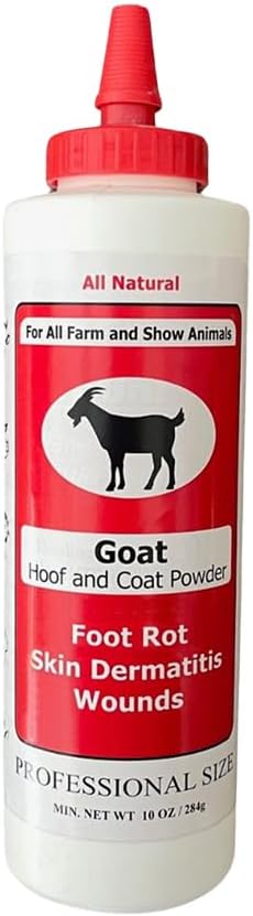 Goat Hoof & Coat Powder for Wound Care and Skin Problems