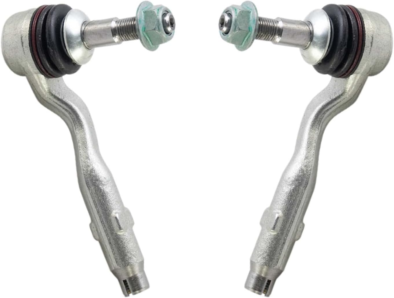 TRQ 2pc Outer Tie Rod Set for BMW - Quality Replacement Parts