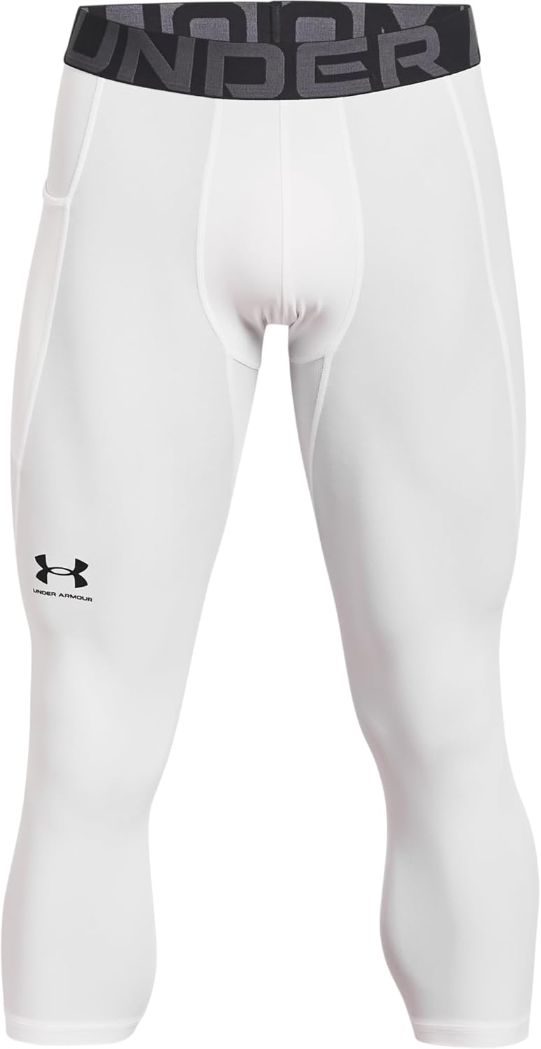 Under Armour Mens HeatGear Armour 3/4 Leggings for Comfort
