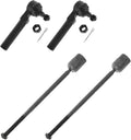 TRQ Front Tie Rod Set Compatible with 1994-2004 Ford Mustang - Direct
