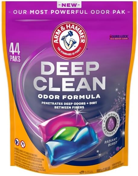 Arm & Hammer Deep Clean Laundry Power Paks - Banish Odors!