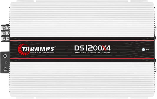 Taramps DS 1200x4 Amplifier - 1200 Watts RMS, 4 Channels