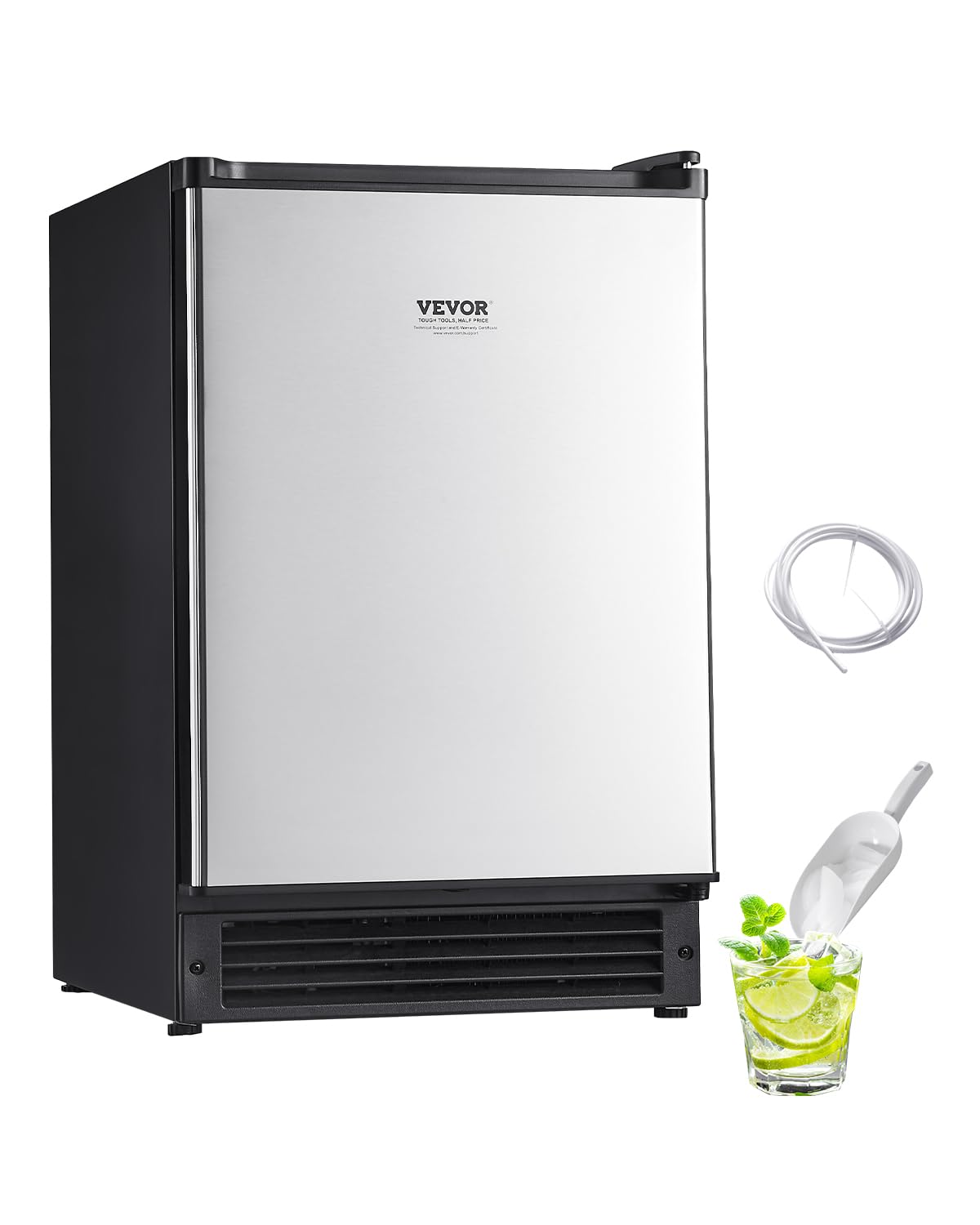 VEVOR Under Counter Ice Maker Machine for Home and Commercial Use