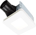 Bathroom Exhaust Fan with LED Light 80 CFM - Quiet Energy Saver
