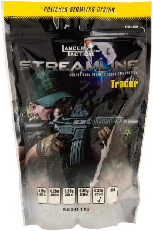 Lancer Tactical Green Tracer Glow in The Dark Airsoft BBs Review