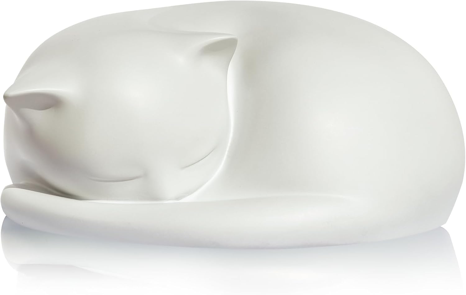 Cat Urn for Ashes - Beautiful Sleeping Resin Memorial Box