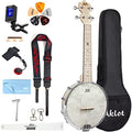 Banjo Ukulele Concert 23 in Remo Drumhead Open Back - Bright Twang