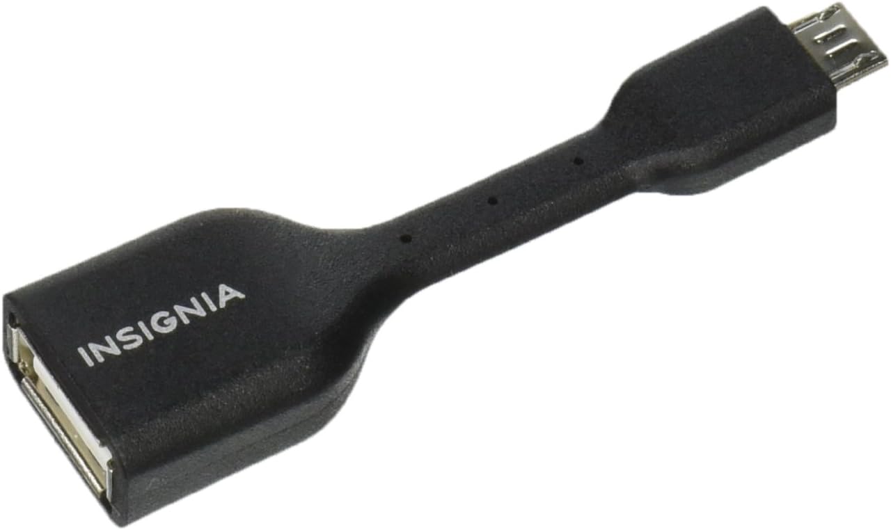 Insignia Micro USB to USB Adapter - Easy Connectivity for Android