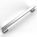 Amerdeco 10 Pack Polished Chrome Cabinet Pulls 7 in Hole Centers