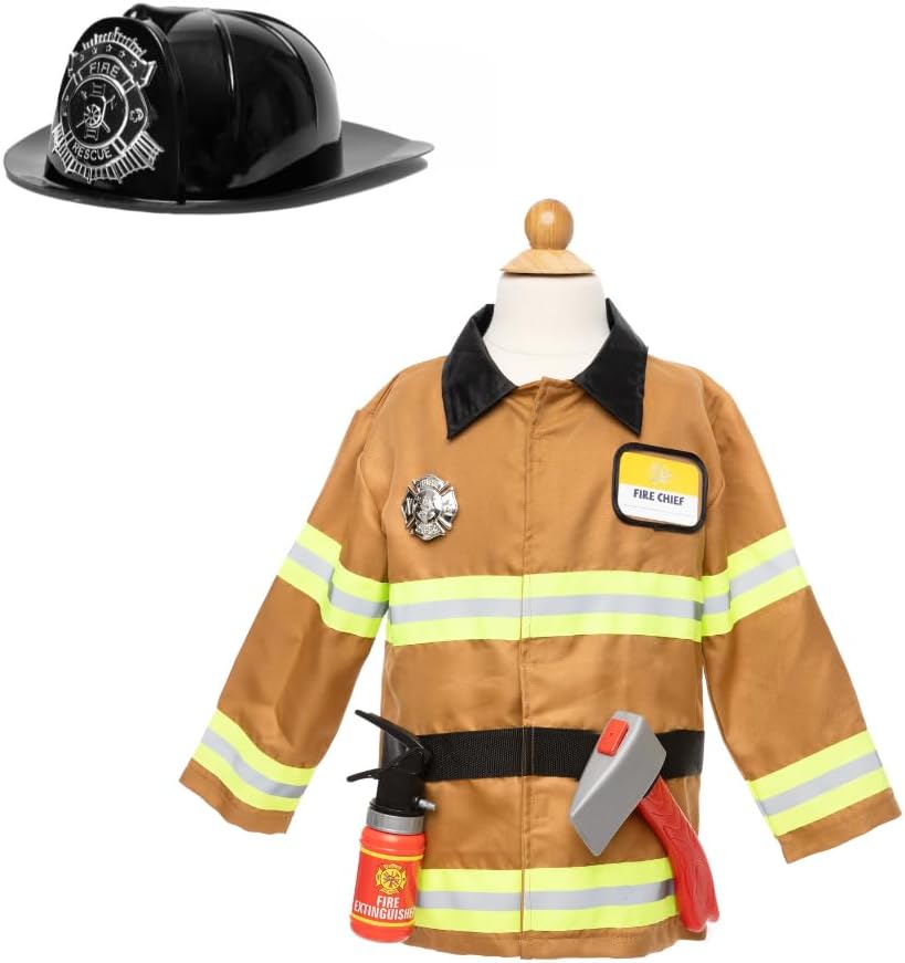 Kids Firefighter Costume Set - Imaginative Play Ready!