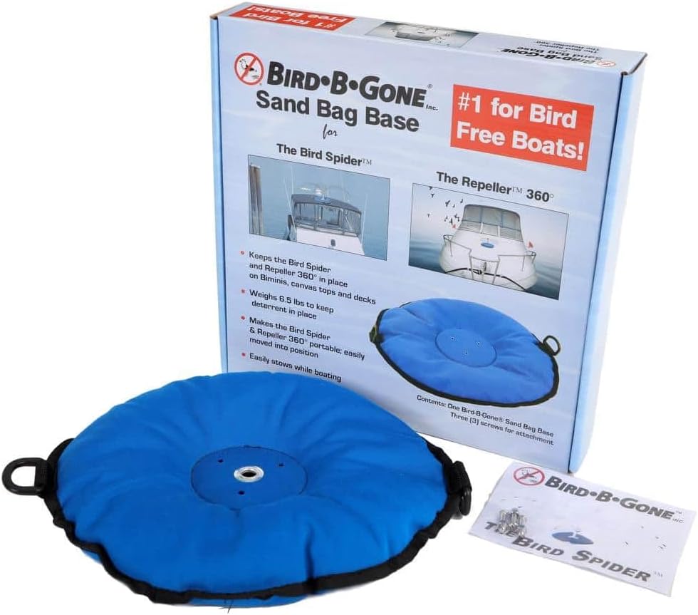 Bird B Gone Weighted Sand Bag Base for Bird Deterrents