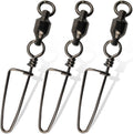 AGOOL Ball Bearing Swivels with Coastlock Snaps - Smooth, High
