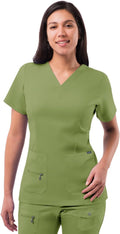 Adar Pro Scrubs for Women Elevated V-Neck Scrub Top (Style KX6C)