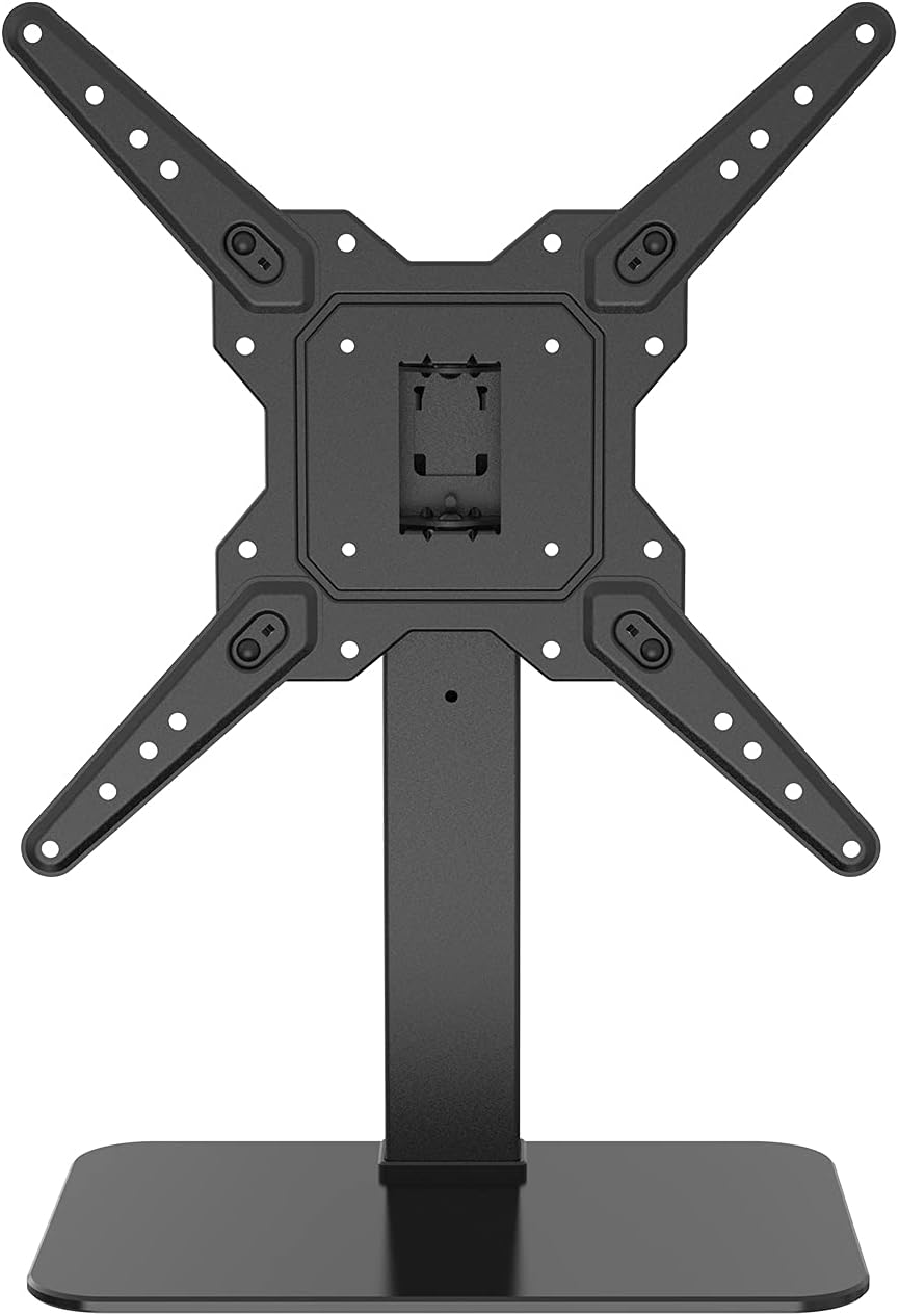 WALI Swivel TV Stand - Height Adjustable for TVs up to 55inch