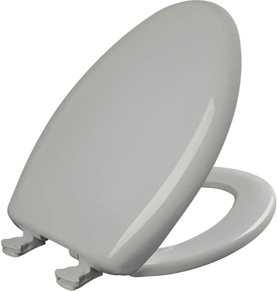 Bemis Classic Colors Slow Close Toilet Seat in Ice Grey