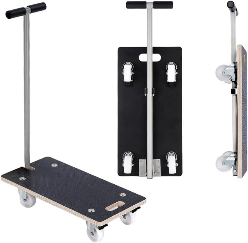 Heavy Duty Wood Platform Dolly for Easy Transport of Large Items