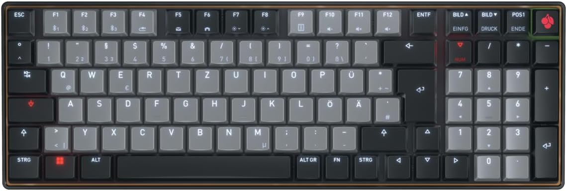 Cherry KW 550 MX LP Wireless Mechanical Keyboard with Low Profile