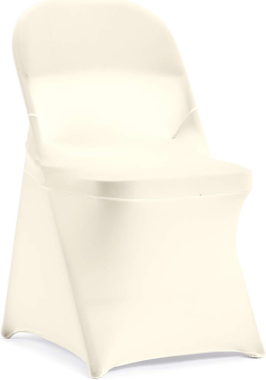 Peomeise Stretch Spandex Folding Chair Cover for Events and Parties