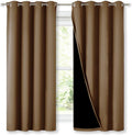 Blackout Lined Curtains 100% Blackout Drapes - Total Darkness