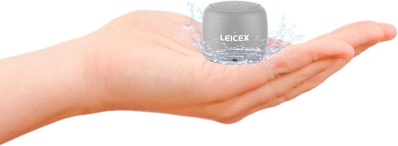 LEICEX Pocket Bluetooth Speaker: Portable, Waterproof, Wireless