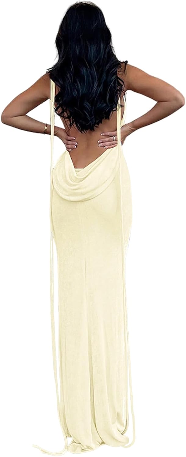 Womens Summer Backless Bodycon Dress for Stylish Occasions