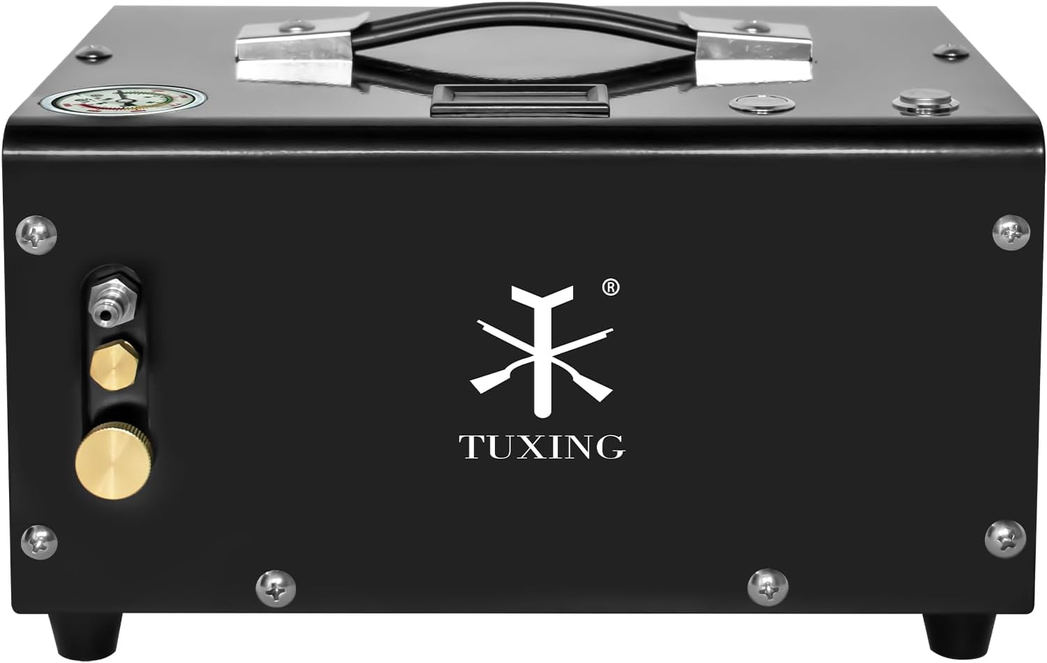 TUXING 4500Psi PCP Air Compressor - Dual Power, Built-in Filter